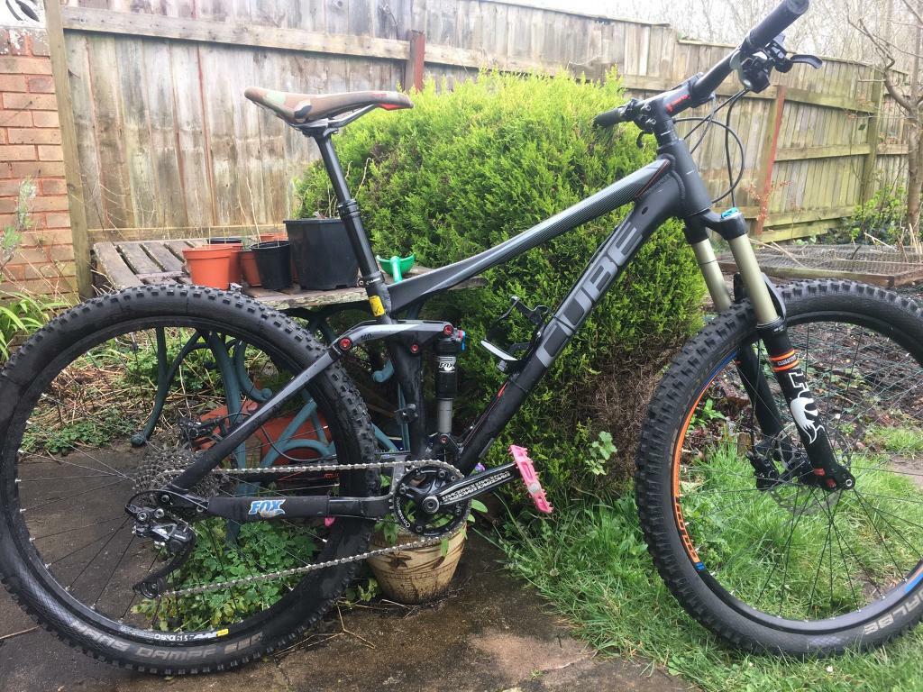 cube full suspension bike